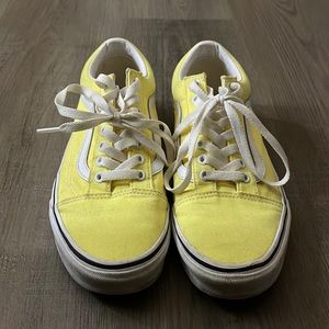 Vans Yellow Old Skool Shoe